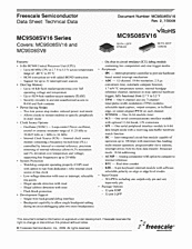 DataSheet MC9S08SV8 pdf